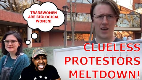 Woke Trans Rights Activists Protesting Matt Walsh Are Clueless On Biology & Why They Don't Like Him!