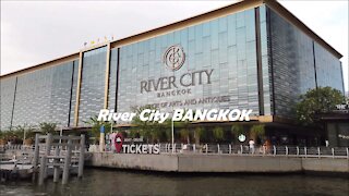 River City at Chao Phraya river in Bangkok, Thailand