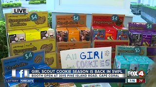 Girl Scout Cookie season returns to Southwest Florida - 7am live report