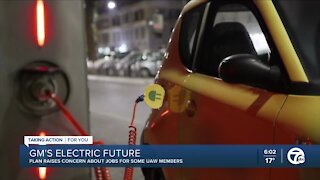 GM's electric future plan raises job concerns or some UAW members
