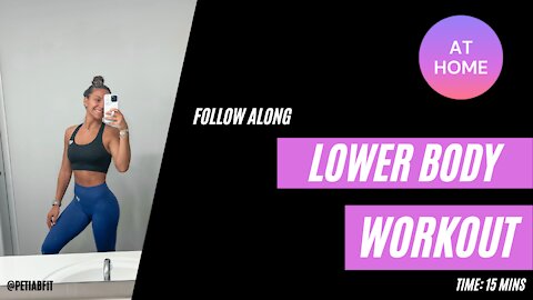💫 LOWER BODY 💫 follow along workout
