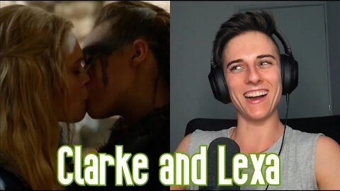 Clarke and Lexa The 100 Reaction Part 1