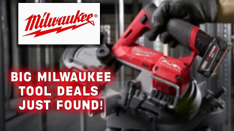 BIG Milwaukee Tool Deals just found
