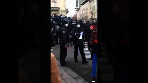 SLOVENIA - Massive Protest In Slovenia Against Mandates