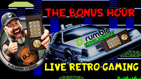 The BONUS HOUR - LIVE with DJC - Retro Gaming with INTELLIVISION