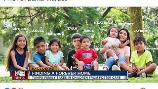 Tampa family adopts 9 children to keep siblings together