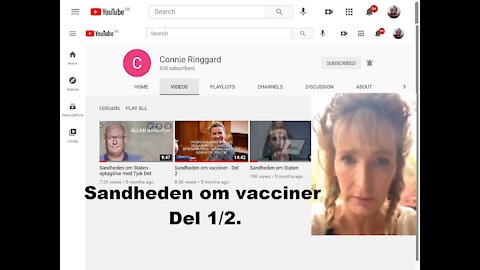 Connie Ringgaard: Sandheden om vacciner Del 1/2 'Statens Serum Institut SSI' [15.11.2020]
