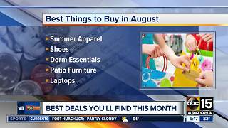 Best things to buy in August