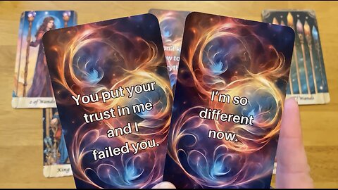 I HAVE CHANGED 🦋 I WON'T FAIL YOU AGAIN 🩵 LOVE TAROT READING 💕 LOVE MESSAGES