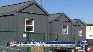 The future of tiny homes could be decided by Denver City Council this Monday