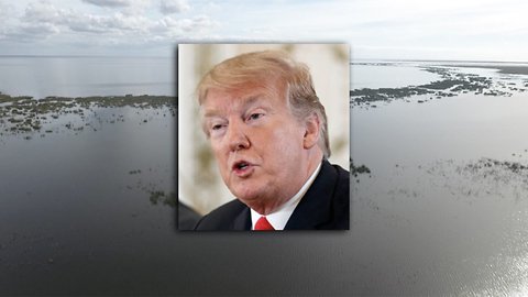 Flight restrictions indicate President Trump may visit Lake Okeechobee on Friday
