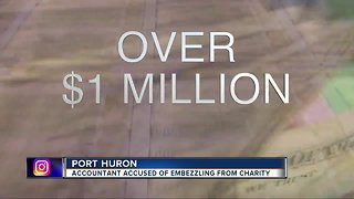 Accountant accused of embezzling from charity