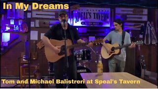 "In My Dreams" a song by Tom Balistreri performed live at Speal's Tavern.