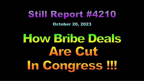 Is This How Bribe Deals Are Cut With Congress?, 4210