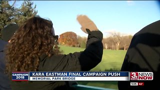 Kara Eastman makes final push for votes