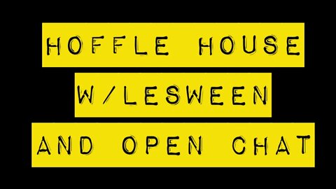 Hoffle House LIVE w/Le Sween Machine