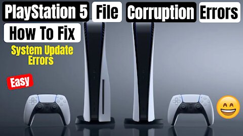 PlayStation 5 won't update: Fixing system file update corruption error