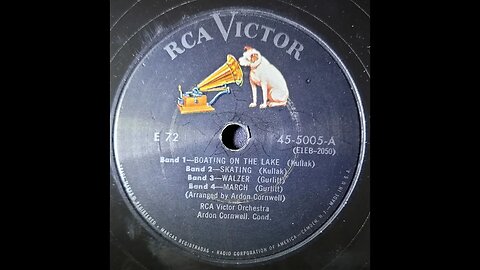 RCA Victor Orchestra, Ardon Cornwell - Boating on the Lake, Skating, Walzer, March