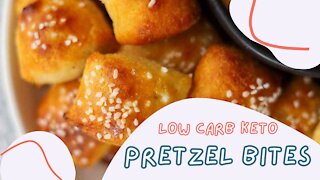 Easy Low Carb Keto Pretzel Bites