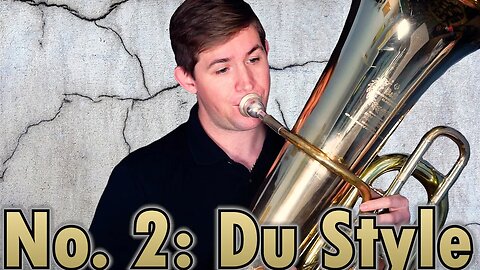 THÉO CHARLIER "No. 2: Du Style" TUBA CONCERT ETUDE. Play Along Brian Kelley!