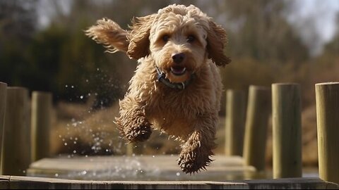 Jumping Dog 😍 Bridge Jumping Dog