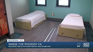 Exclusive look at an in-patient mental healthcare unit at Phoenix VA