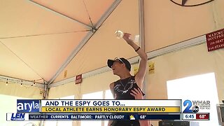 Local athlete earns honorary ESPY Award