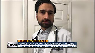 Woman claims doctor mishandled patient records