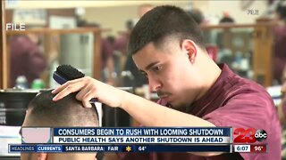 Consumers begin to rush for services with looming shutdown
