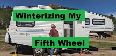 5th Wheel Winterizing - Let's Figure This Out