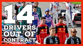 Crazy! 14 Drivers out of a contract for 2025