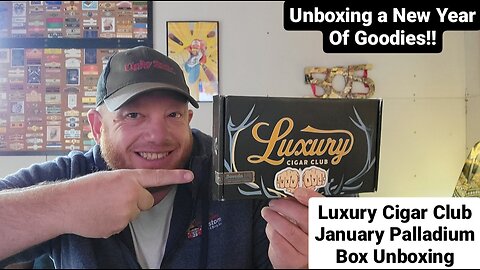 Luxury Cigar Club - January Palladium Unboxing
