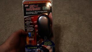 Go Warmer electric hand warmer review