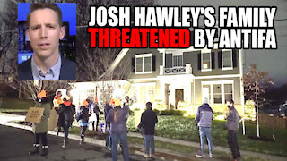 Josh Hawley's Family THREATENED by Antifa Mob!