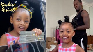 Offset & Cardi B Gives Daughter Kulture $50k For Her 4th B-Day! 💵