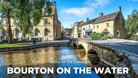 "Little Venice" Of The Cotswolds || Burton On The Water Walk, English Countryside