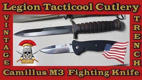Camillus M3 Fighting knife! Like Share Subscribe Comment and ShoutOut! #Camillus #trenchknife