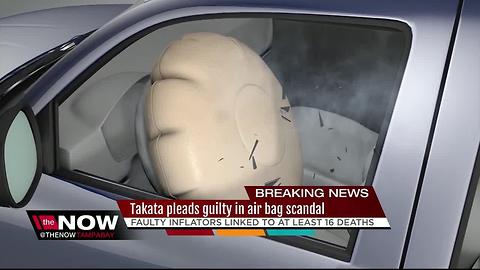 Takata pleads guilty to fraud in air bag case