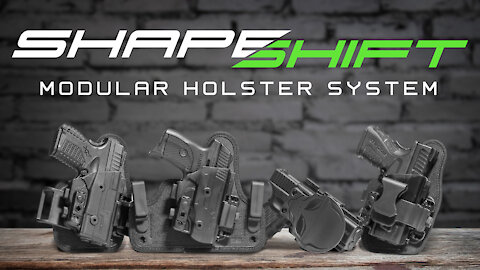 Best Gun Holster System – Shapeshift Modular Holster System by Alien Gear Holsters