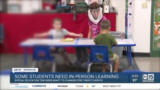 Some students need in-person learning, special education teachers say
