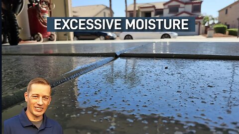 Excessive Moisture Below Your Home | Garage Floor Heaving and Walkway Settlement