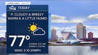 Warm weather continues Monday