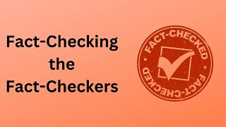 Fact Checking the Fact Checkers