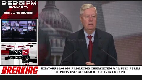Senators propose resolution threatening war with Russia if Putin uses nuclear weapons in Ukraine