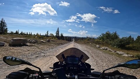 Dolly Sods Wilderness Area, West Virginia on a BMW GSA