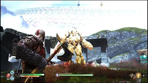 Soul Devourer #2 Boss Fight Gameplay | PS5, PS4 | God of War (2018) 4K Clips
