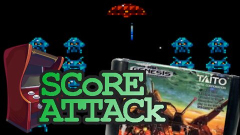 Space Invaders '91 (GEN) No Continues (almost) High-Score Attack!!