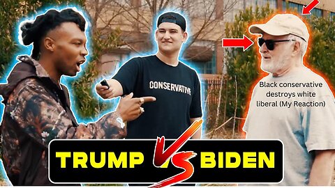 Shaney Rich has black conservative rapper MURDEN OWN white liberal on Trump vs. Biden +2024 election