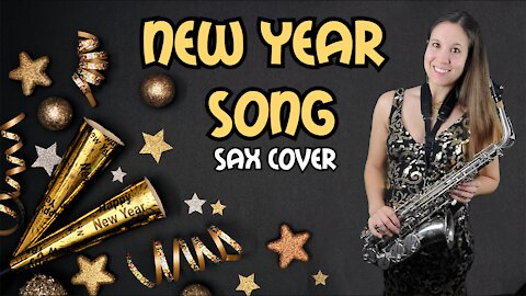 New Year's Song Alto Sax Cover | Auld Lang Syne Sax Cover