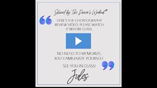Choreography Review for The Dancer's Workout® masterclass, "Waves"
